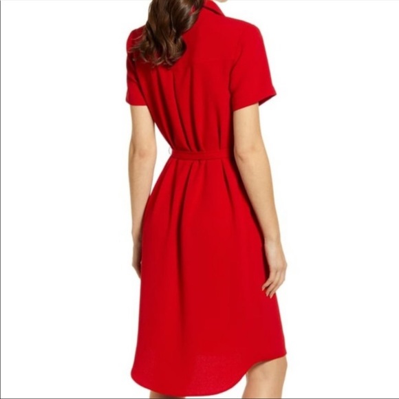Rachel Parcell | The Red Everyday Shirt Dress XL - Picture 8 of 8